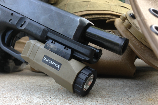 brugerdefinerede foder pas INFORCE APL Weapon Light in FDE: Exclusively From 2 VETS ARMS • Colion Noir