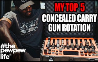 My Top 5 Concealed Carry Gun Rotation