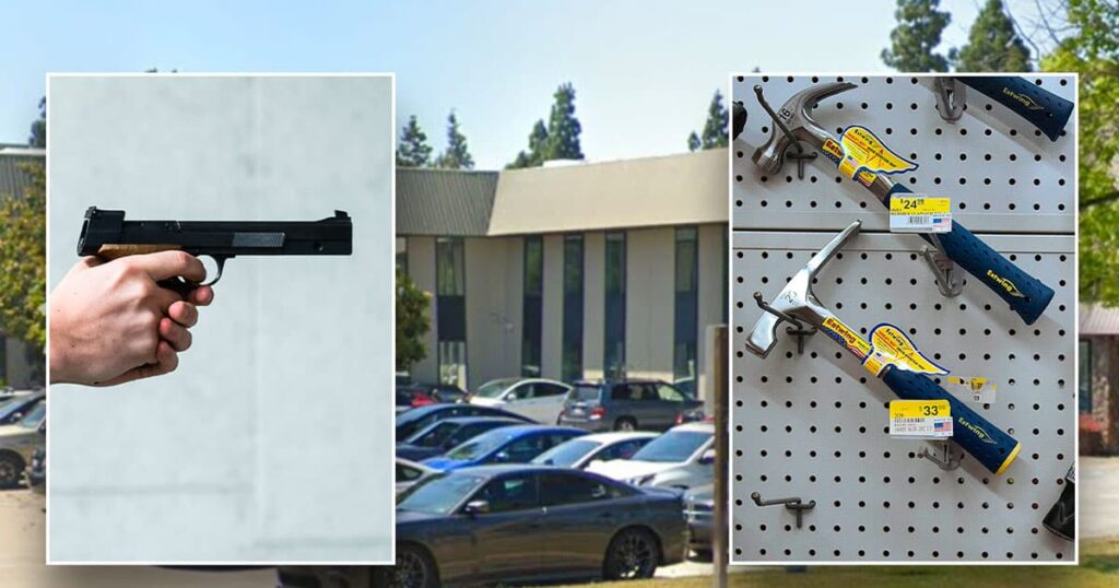 Suspect Allegedly Attempted to Rob a Gun Store — With a Hammer